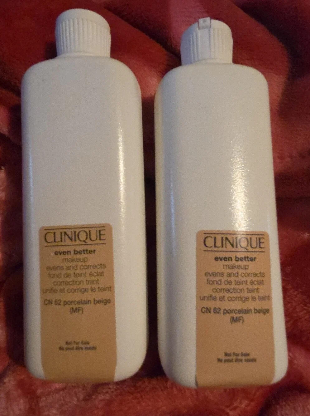 Clinique Even Better CN 62 Porcelain Beige Jumbo 6.7 oz Lot of 2